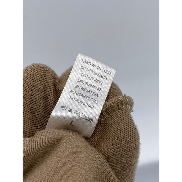 ROMA CONCEPTS By ROSEE Women's Brown Faux Suede Drawstring Sweatpants SZ L - Picture 9 of 10